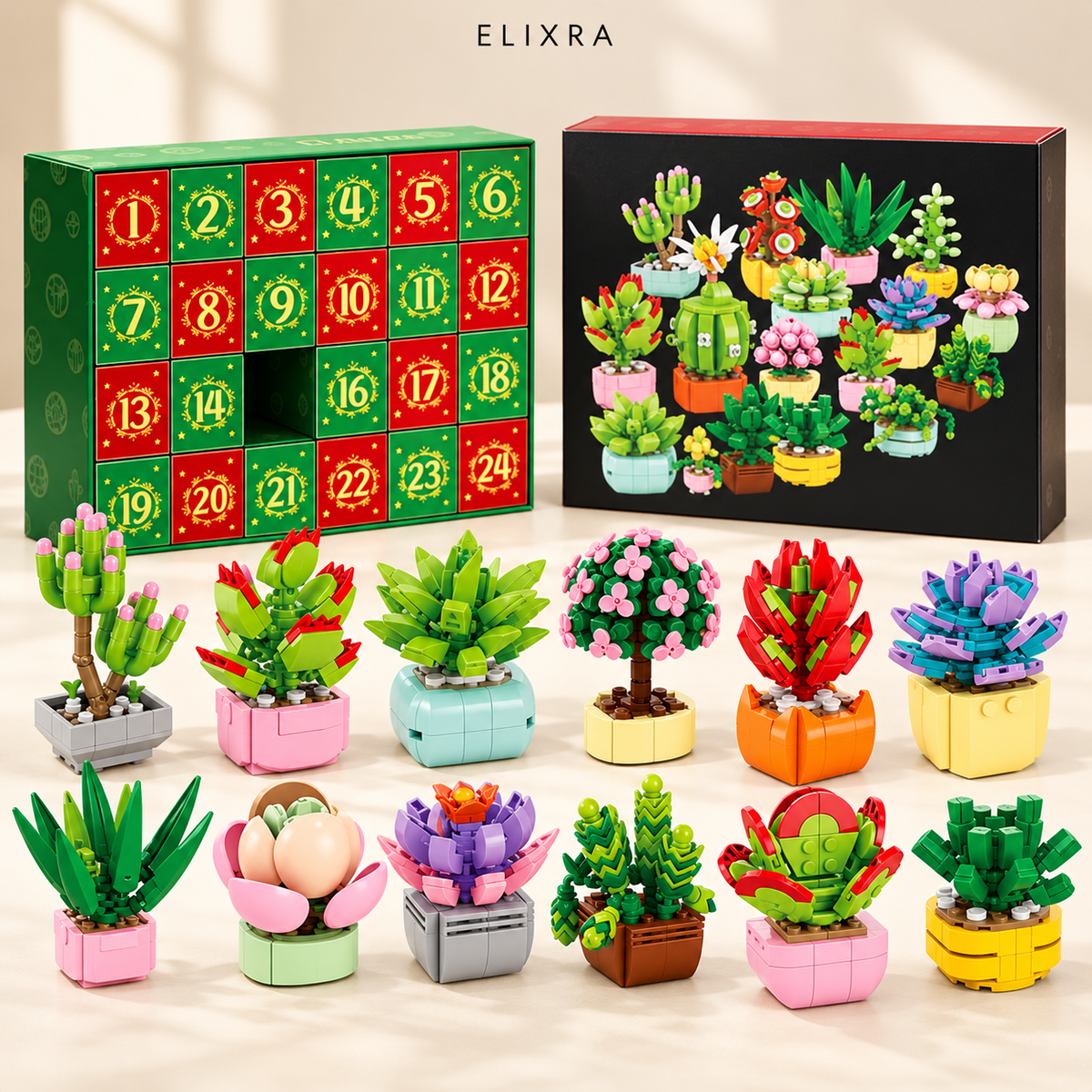 Elixra 24-Day Bouquet Advent Calendar