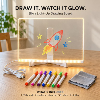 Elixra LED Elixra Glow & Draw Board