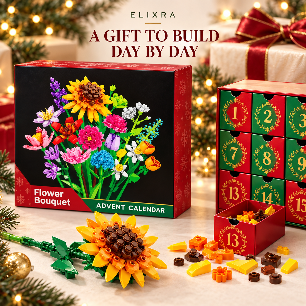 Elixra 24-Day Bouquet Advent Calendar