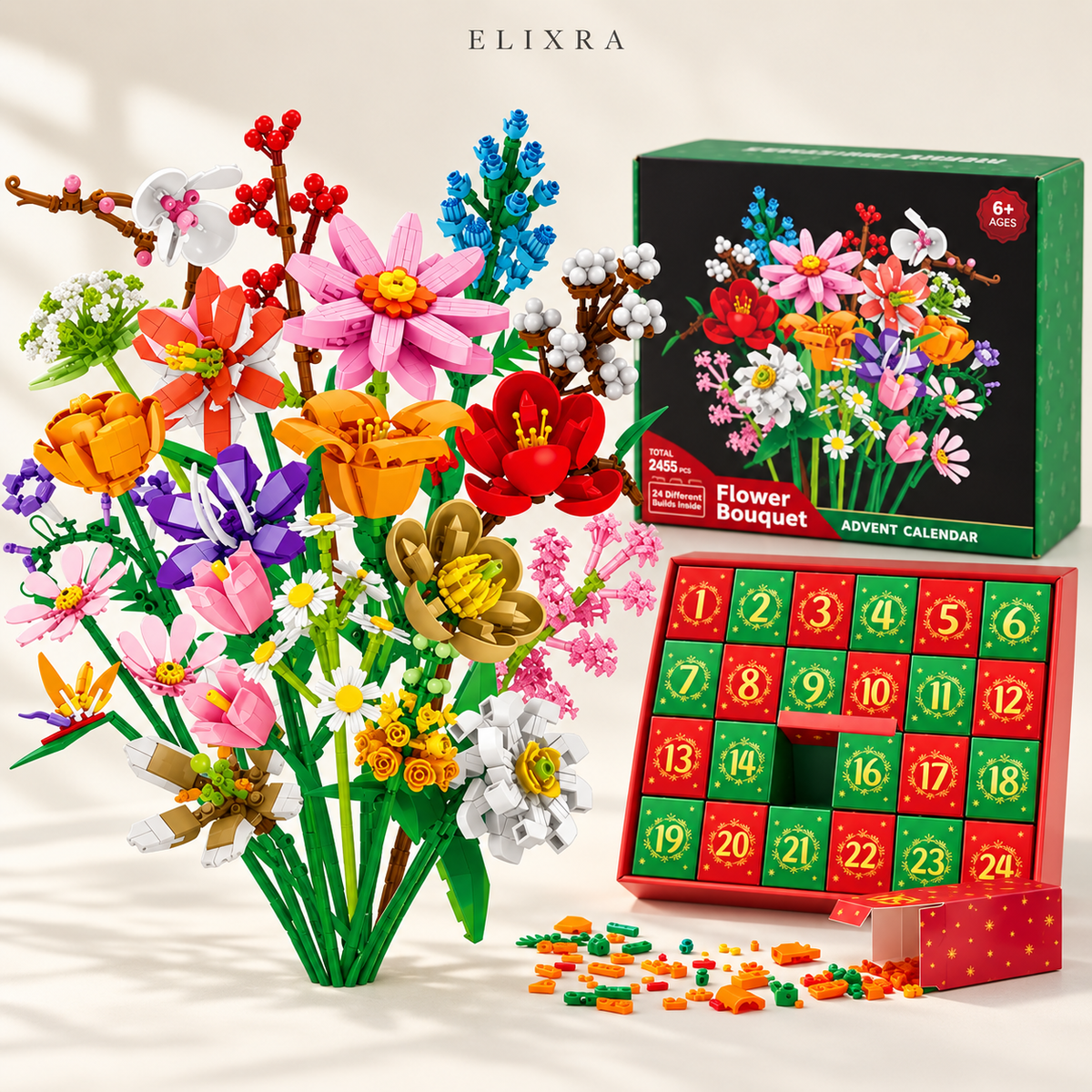 Elixra 24-Day Bouquet Advent Calendar